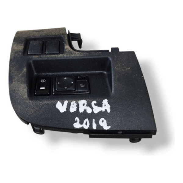 Moldura Botao Regulagem Retrovisor Versa Nissan 689td9lh1a