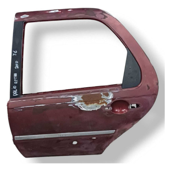 Porta Traseira Esquerda Sem Vidro Fiat Palio Attractive 10