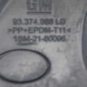 Moldura Farol De Milha Direito Gm Vectra Elite 2006 93374988 Prateado Direito