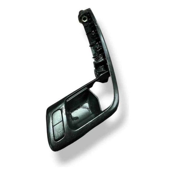 Moldura Maçaneta Interna Traseira Esquerda Polo Sedan 2008 Preto Traseira