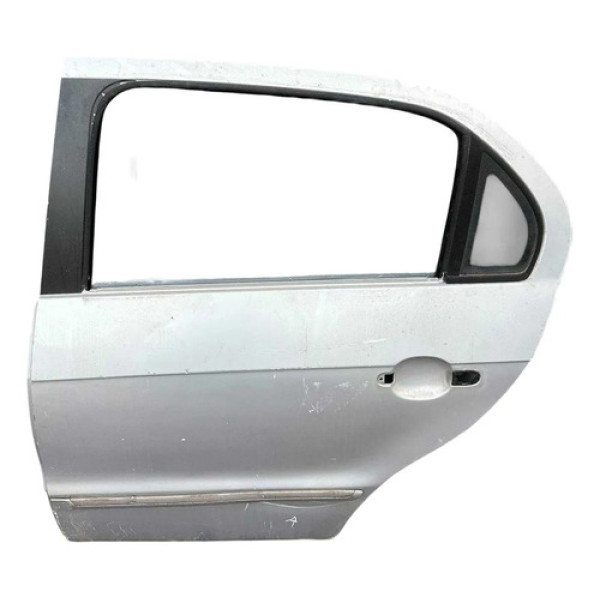 Porta Traseira Esquerda Gol G4 2010 2011 2012 Com Detalhe Traseira Esquerda Prateado
