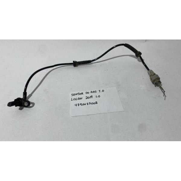 Sensor Abs Traseiro Direito Renault Logan 14/19 479007700r