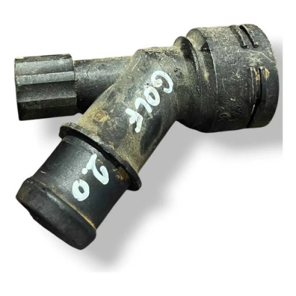 Flange Conexão Inferior Radiador Volkswagen Golf 1999 2000