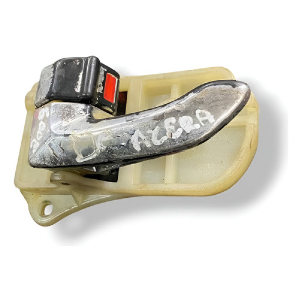 Maçaneta Interna Dianteira Esquerda Azera 2009 2500071200 - Prateado - Dianteira