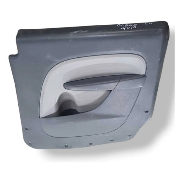 Forro Porta Traseiro Direito Fiat Doblo 2010 A 2013 5202666 Cinza Claro E Cinza Escuro