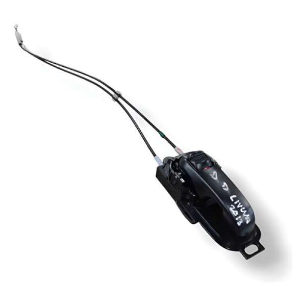 Maçaneta Interna Dianteira Direita Nissan Livina 2011 2012 Preto Dianteira/traseira