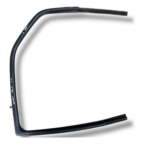 Canaleta Vidro Traseira Esquerda Renault Logan 2012 2013 20 Preto