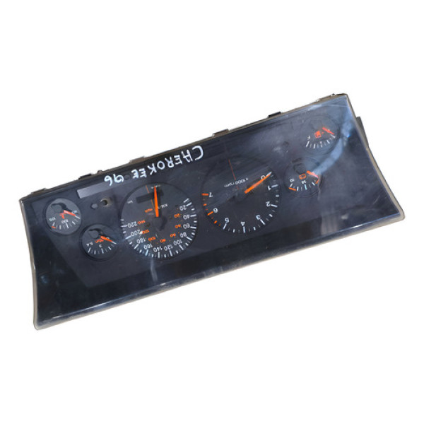 Painel Instrumentos Jeep Cherokee 1996 A 1999 56042791 Preto