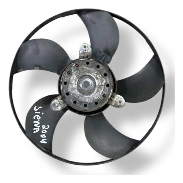 Hélice Ventoinha Radiador C/motor Fiat Siena 2005 2006 2007