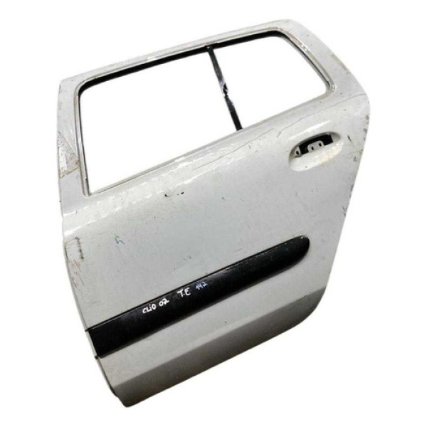 Porta Traseira Esquerda Sem Vidro Renault Clio 2001 A 2007