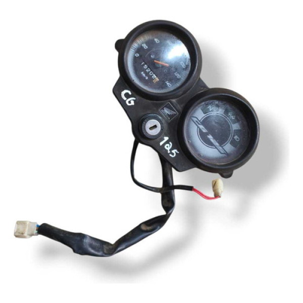 Painel Instrumentos Honda Cg 125 2009 2010 2011 2012 Preto