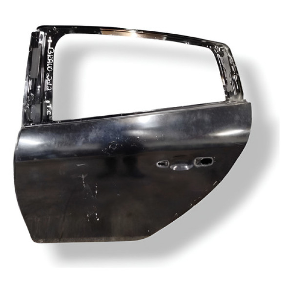 Porta Traseira Esquerda Fiat Bravo 2012 2013 2014 2015 Traseira Esquerda Preto