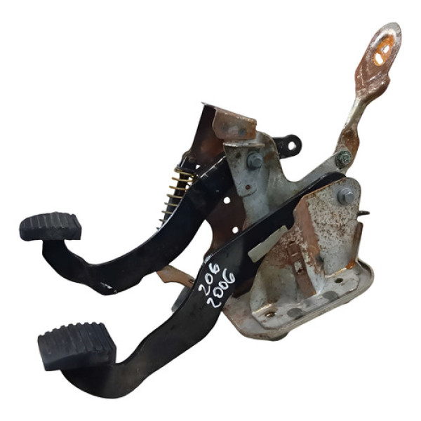 Pedaleira Freio E Embreagem Peugeot 206 207 1.4 2002 2012