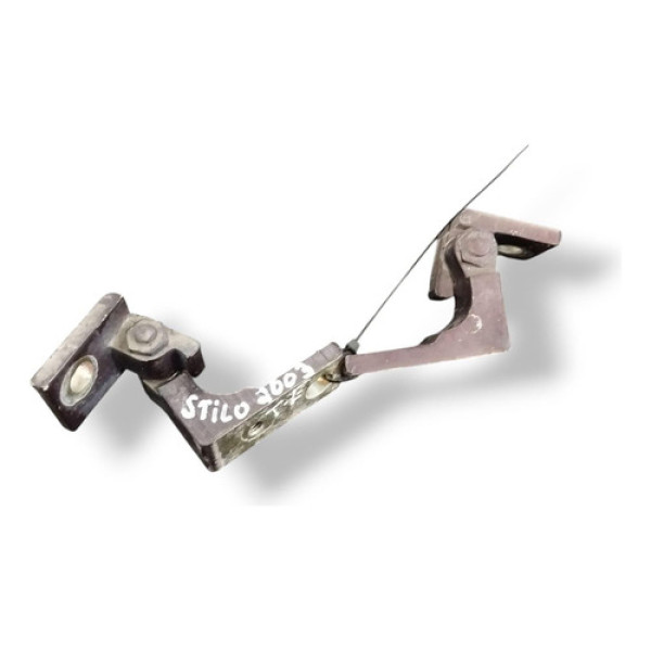 Par Dobradiça Porta Traseira Esquerda Fiat Stilo 2003 A 2011 Vermelho