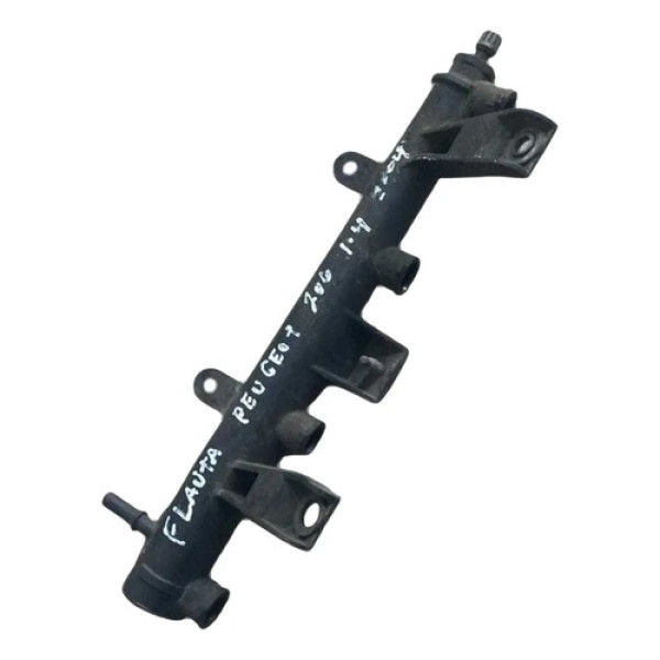 Flauta Bico Injetor Peugeot 206 1.4 2001 A 2004 - 9658533280