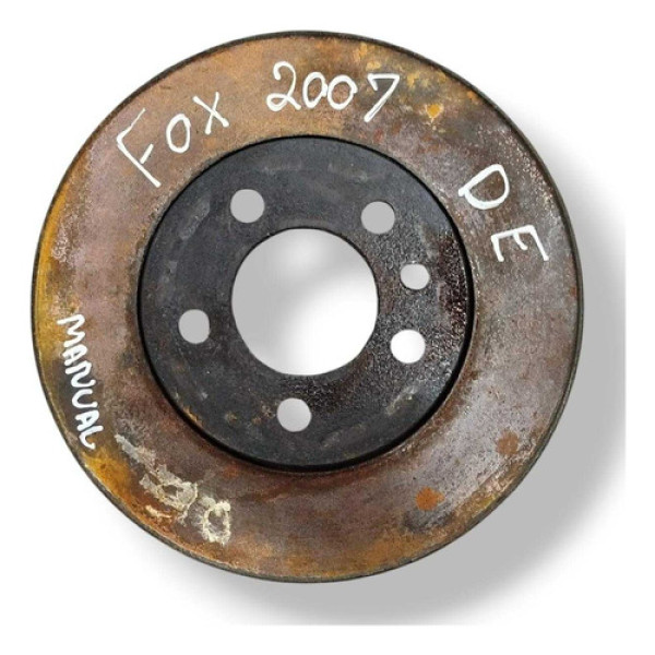 Disco Freio Dianteiro Esquerdo Volkswagen Fox 2007 2008 2009