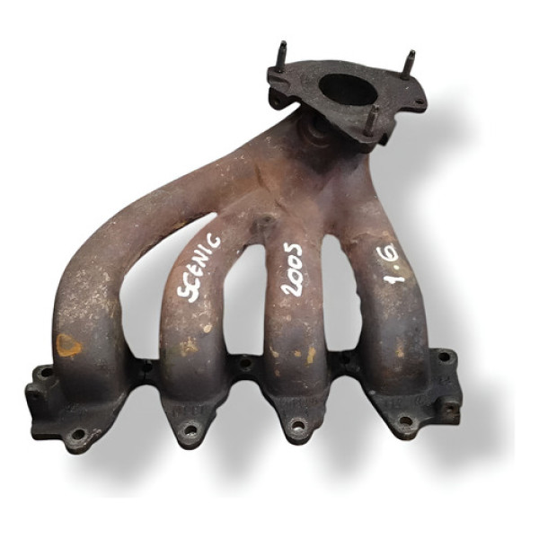 Coletor Escape Renault Scenic 2005 2006 2007 2008 2009