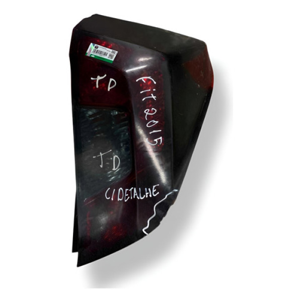 Lanterna Traseira Direita Honda Fit 2015 2016 17783r1 Detalh Direito/passageiro Água