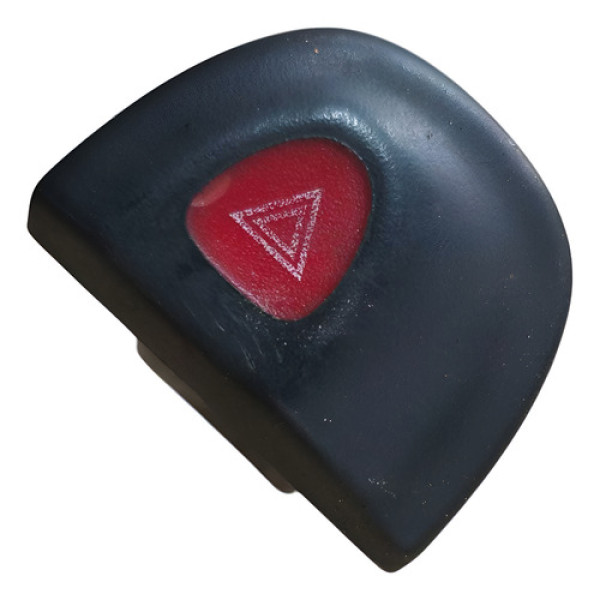 Botão Pisca Alerta Renault  Scenic 2.0 1999 2000 2001 2002  Branco