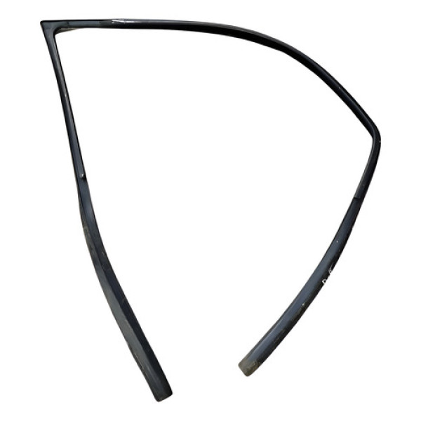 Caneleta De Vidro Dianteira Esq Volvo S60 2002 2003 2004 Preta