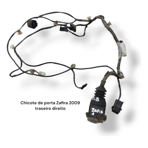 Chicote Porta Traseira Direita Chevrolet Zafira 2008 2009 