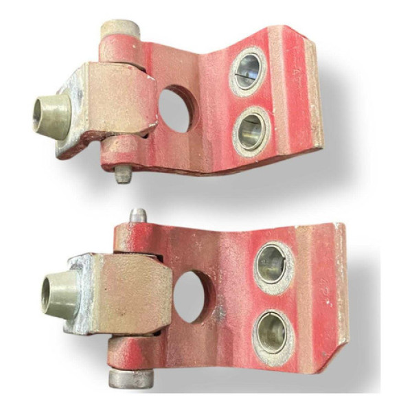 Par Dobradiças Porta Dianteira Direita Peugeot 207 2012 2013