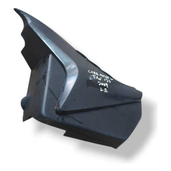 Tampa Lateral Esquerda Honda Cg Fan 125 2008 2009 Gr3228 Preto