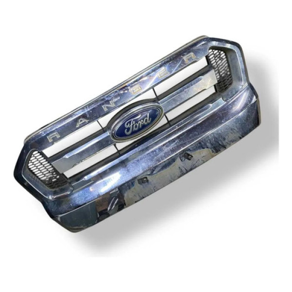 Grade Parachoque Dianteiro Ranger 2018 2019 Eb3b8350c Preto Fosco