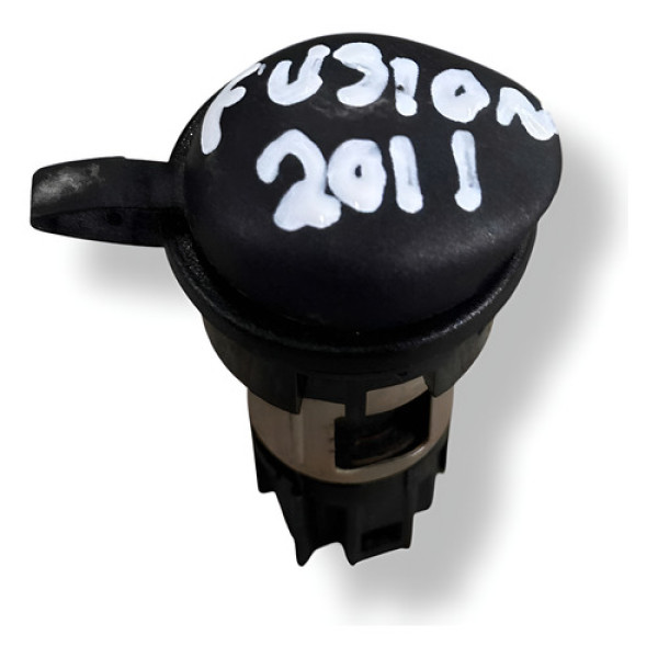 Tomada Entrada 12v Acendedor Console Ford  Fusion 2.5 2011 Preto