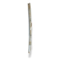 Guia Vidro Traseira Direita Corsa Classic 2005  2006 2007 Prateado