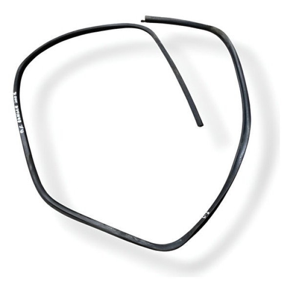 Borracha Vidro Dianteiro Esquerda Ford Ranger 2005 A 2008 Prateado