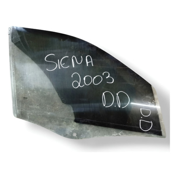 Vidro Porta Dianteira Direita Fiat Siena 2001 2002 2003 2004
