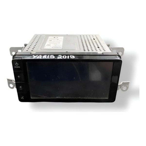 Tela Multimidia Toyota Yaris 1.5 2019 A 2022 000261810014 Branco