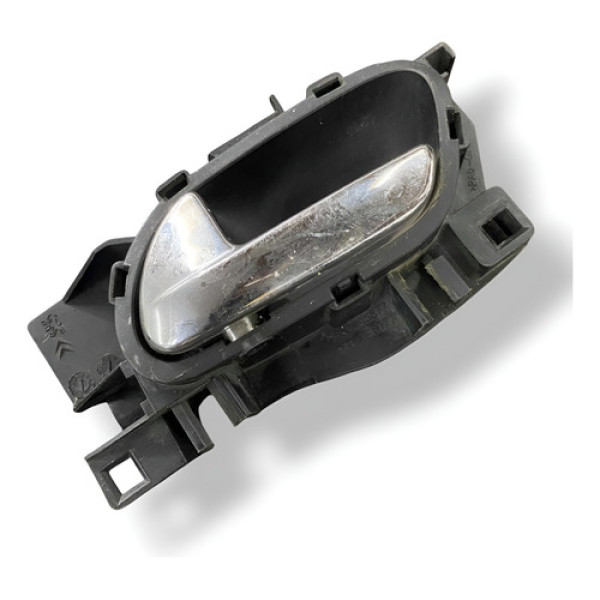 Maçaneta Interna Diant Esquerda Citroën C3 2013 9683446877 Preto Dianteira