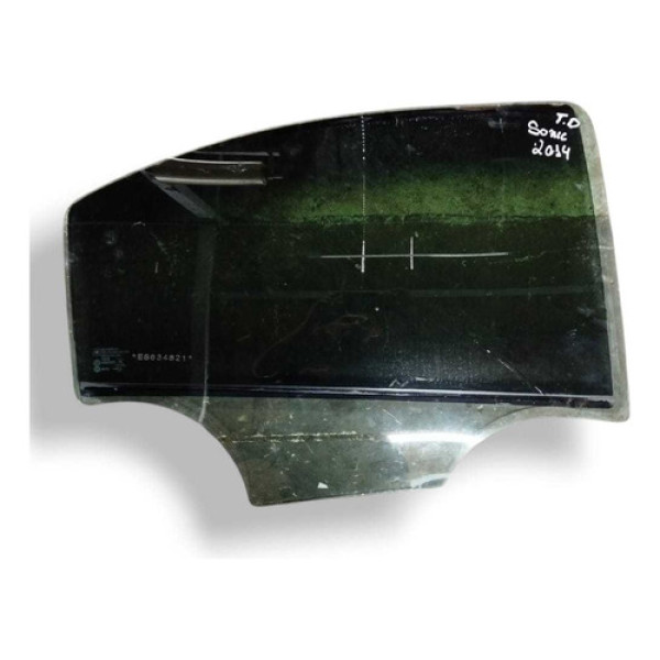 Vidro Porta Traseira Direita Chevrolet Sonic Ltz 1.6 2014