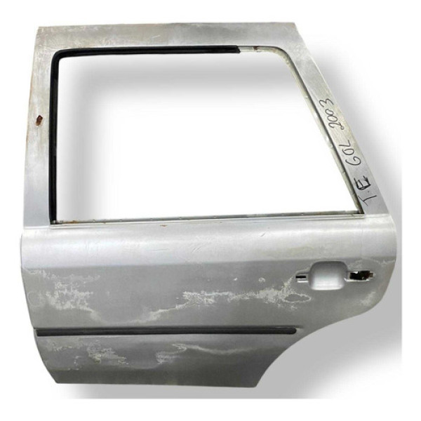 Porta Traseira Esquerda Volkswagen Gol 2003 2004 2005 2006 Traseira 1 Prateado