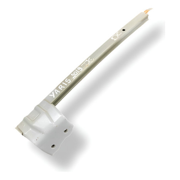 Canaleta Guia Vidro Dianteiro Esquerdo Toyota Yaris 2019 Branco