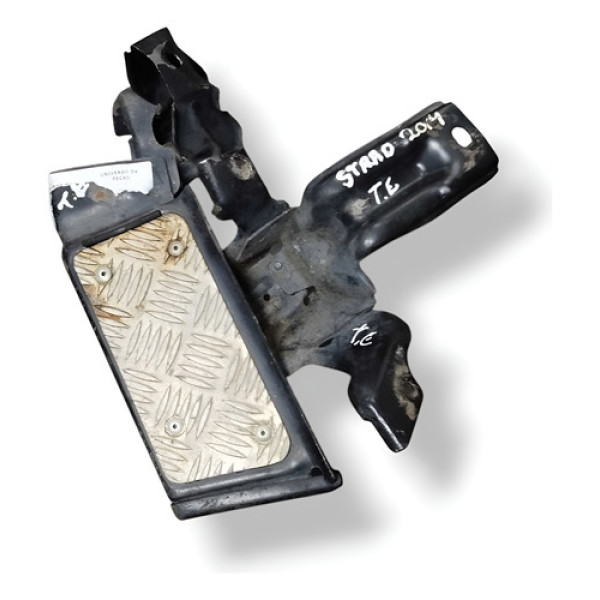 Estribo Traseiro Esquerdo Fiat Strada 2014 2015 2016 A 2019 Preto