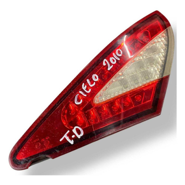 Lanterna Tampa Traseira Direita Chery Cielo 2010 M123773040 Direito/passageiro 1#