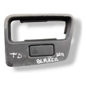 Moldura Maçaneta Interna Tras Direita Blazer 2010 93397726 Preto Traseira