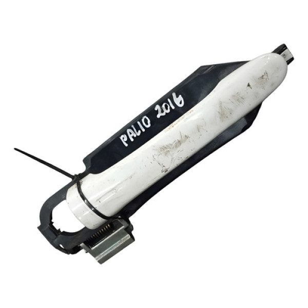 Maçaneta Externa Dianteira Esquerda Fiat Palio 2016 C30864 Branco Dianteira