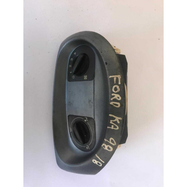 Painel Controle De Ventilação Ford Ka 1997 A 1999 97kw18k817