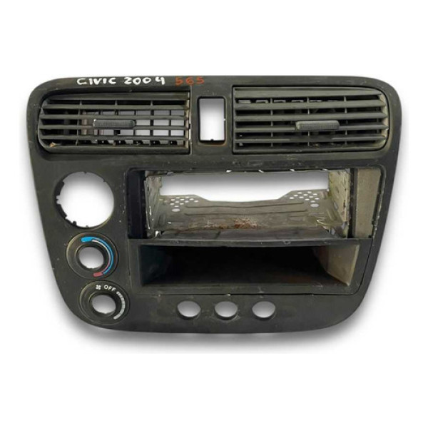 Moldura Central Comando Ar C Difusores New Civic 2001 A 2004