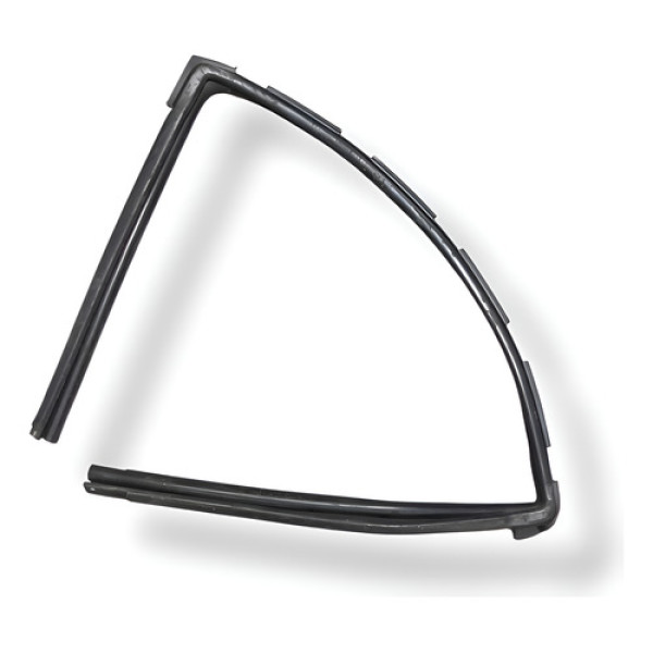  Borracha Canaleta Porta Traseira Direita Nissan Livina 2014 - Preto