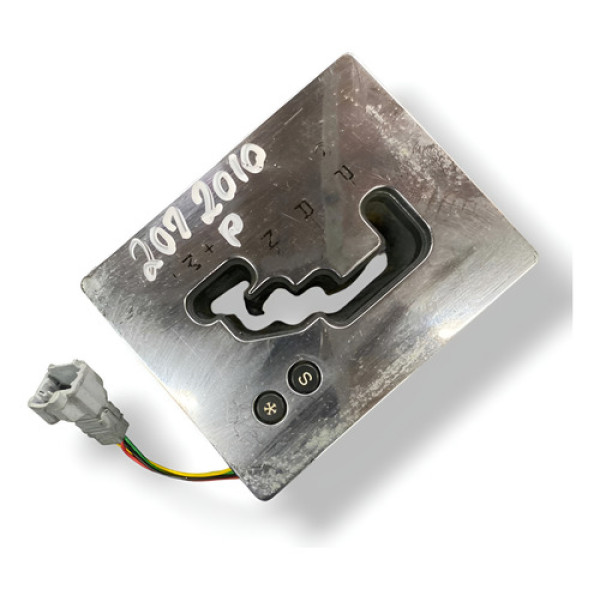 Moldura Trambulador Câmbio Automáticopeugeot 207 Passion 10 Preto Lisa