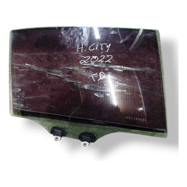 Vidro Porta Traseira Direita Honda City 1.5 2011 2012 2013 