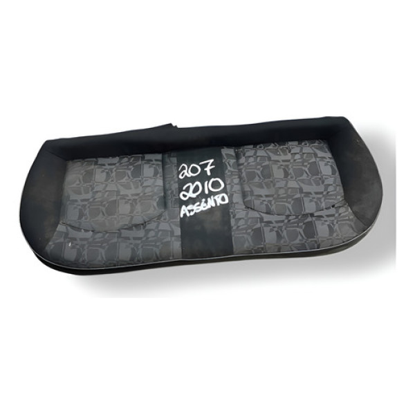 Assento Banco Traseiro Peugeot 207 2007 2008 2009 2010 Preto
