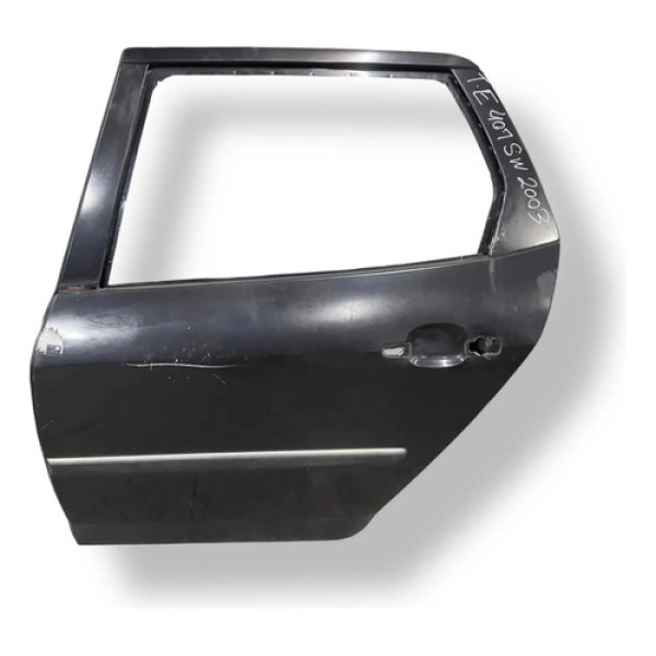  Porta Traseira Esquerda Peugeot 407 Sw 3.0 2005 2006 A 2008 Traseira Esquerda Cinza