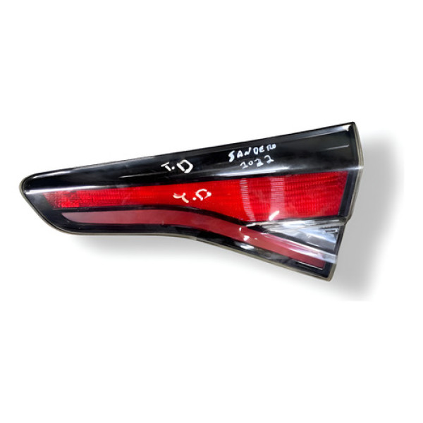 Lanterna Tampa Traseira Direita Renault Sandero 2022 2655012 Direito/passageiro Vermelho