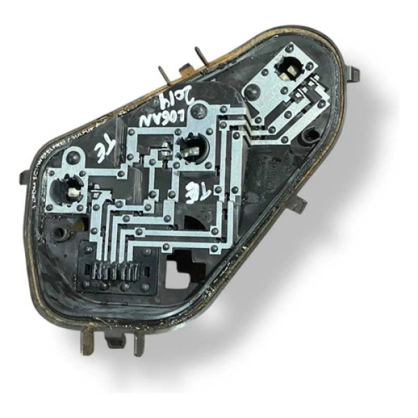 Circuito Soquete Lanterna Esquerda Logan 2014 2015 19030701 Esquerdo/motorista Vermelho